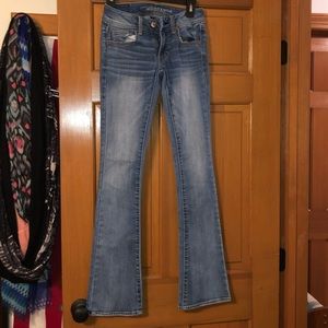 American eagle kick boot jeans